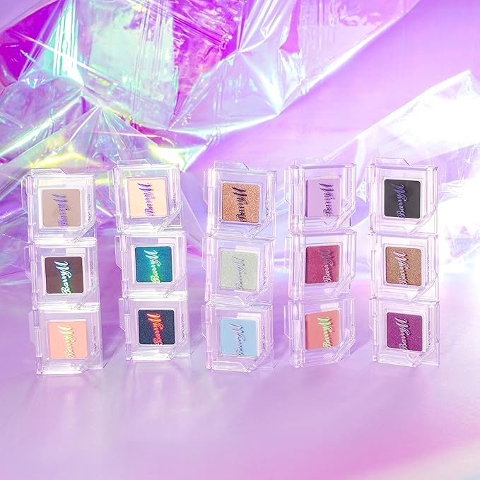 Barry M Cosmetics Clickable Single Pastel Green Shimmer Eyeshadow Palette Pastel Green Secret Garden 1 count Pack of 1 - Image 5