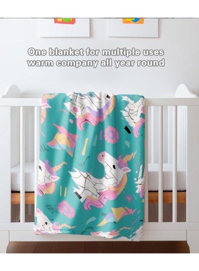 general Baby and children's cartoon flannel thin blanket (warm and comfortable, suitable for sleep, game use) 70cm*100cm - Image 5