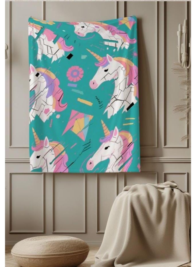 general Baby and children's cartoon flannel thin blanket (warm and comfortable, suitable for sleep, game use) 70cm*100cm - Image 1