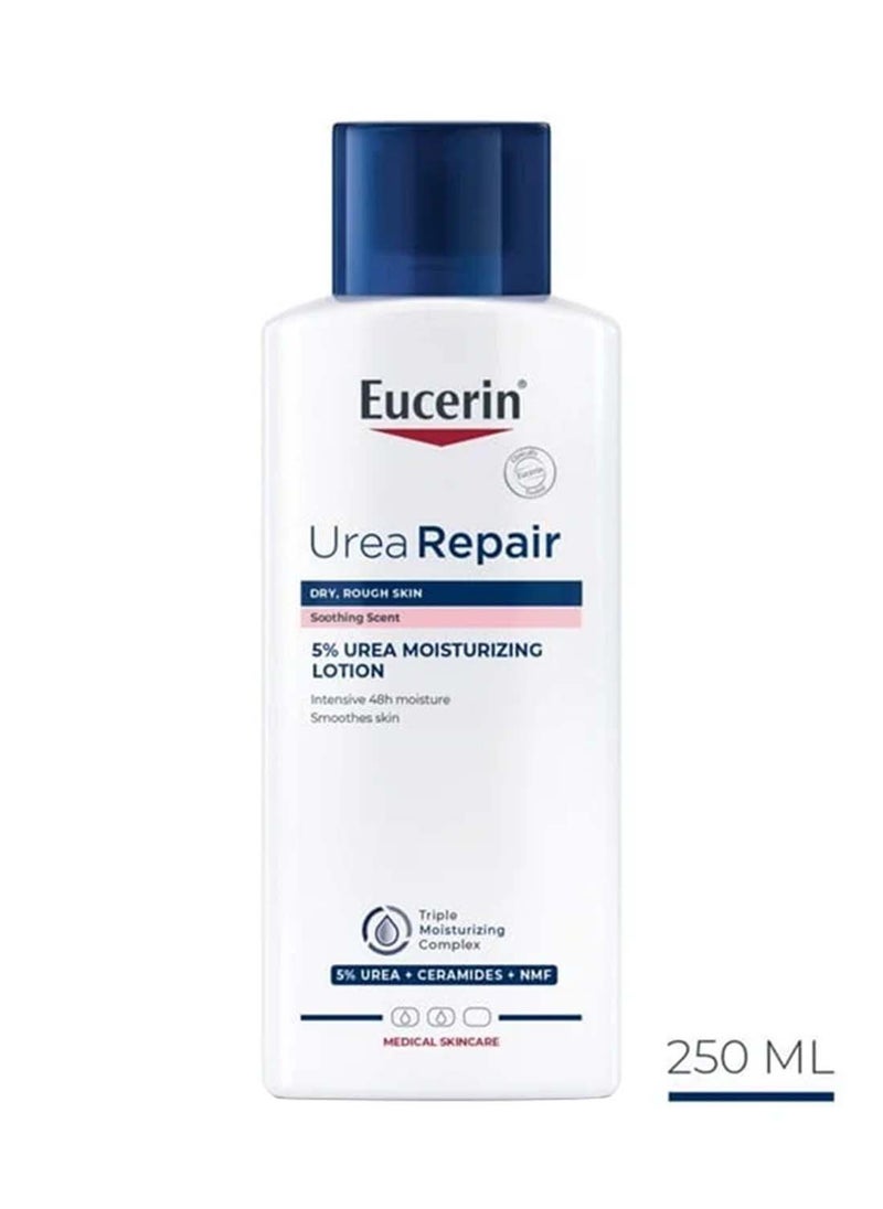Eucerin Urea Repair 5% Urea Body Lotion, Instant 48-Hour Relief from Dry Skin 250ml  - Image 1