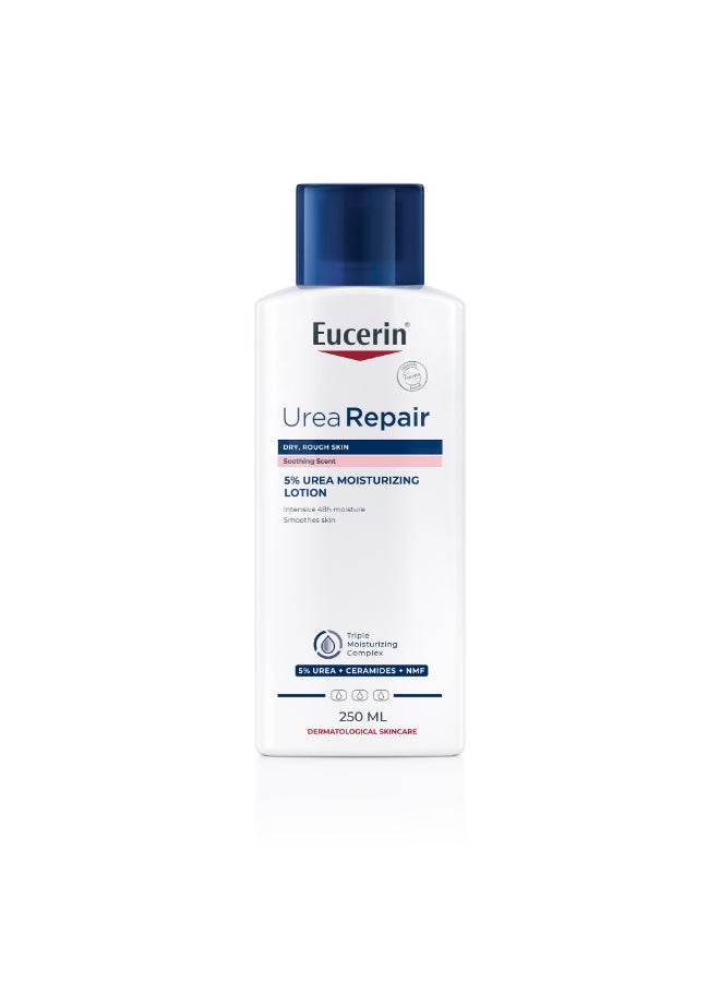 Eucerin Urea Repair 5% Urea Body Lotion, Instant 48-Hour Relief from Dry Skin 250ml - Image 1