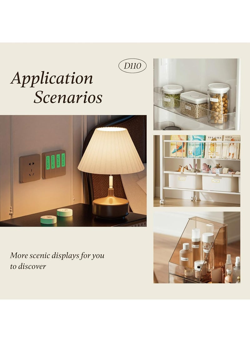 نيمبوت ماكينة طباعة ملصقات حرارية صغيرة مطورة من D110_M يصل طولها إلى 100 مم - Image 5