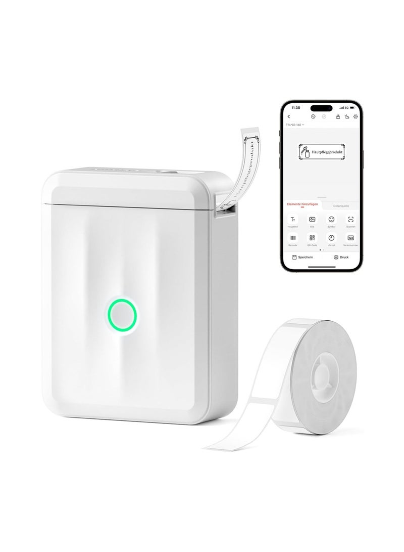 نيمبوت ماكينة طباعة ملصقات حرارية صغيرة مطورة من D110_M يصل طولها إلى 100 مم - Image 1