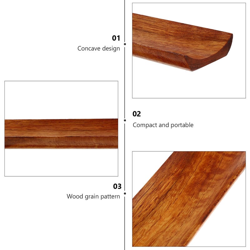 Wooden Sushi Serving Tray Long Food Grade Sashimi Platter For Restaurant And Home Use - Image 4