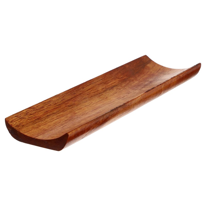 Wooden Sushi Serving Tray Long Food Grade Sashimi Platter For Restaurant And Home Use - Image 2
