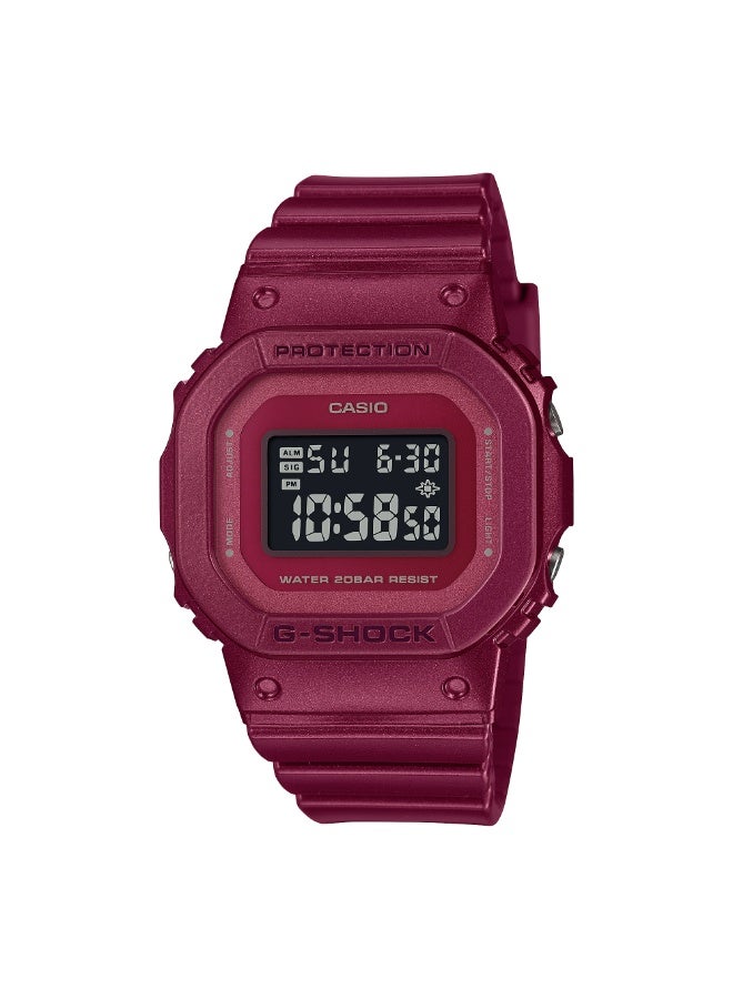 CASIO G-SHOCK Women Digital Watch GMD-S5600RB-4DR-45.7 × 40.5 × 11.9 mm- - Image 1