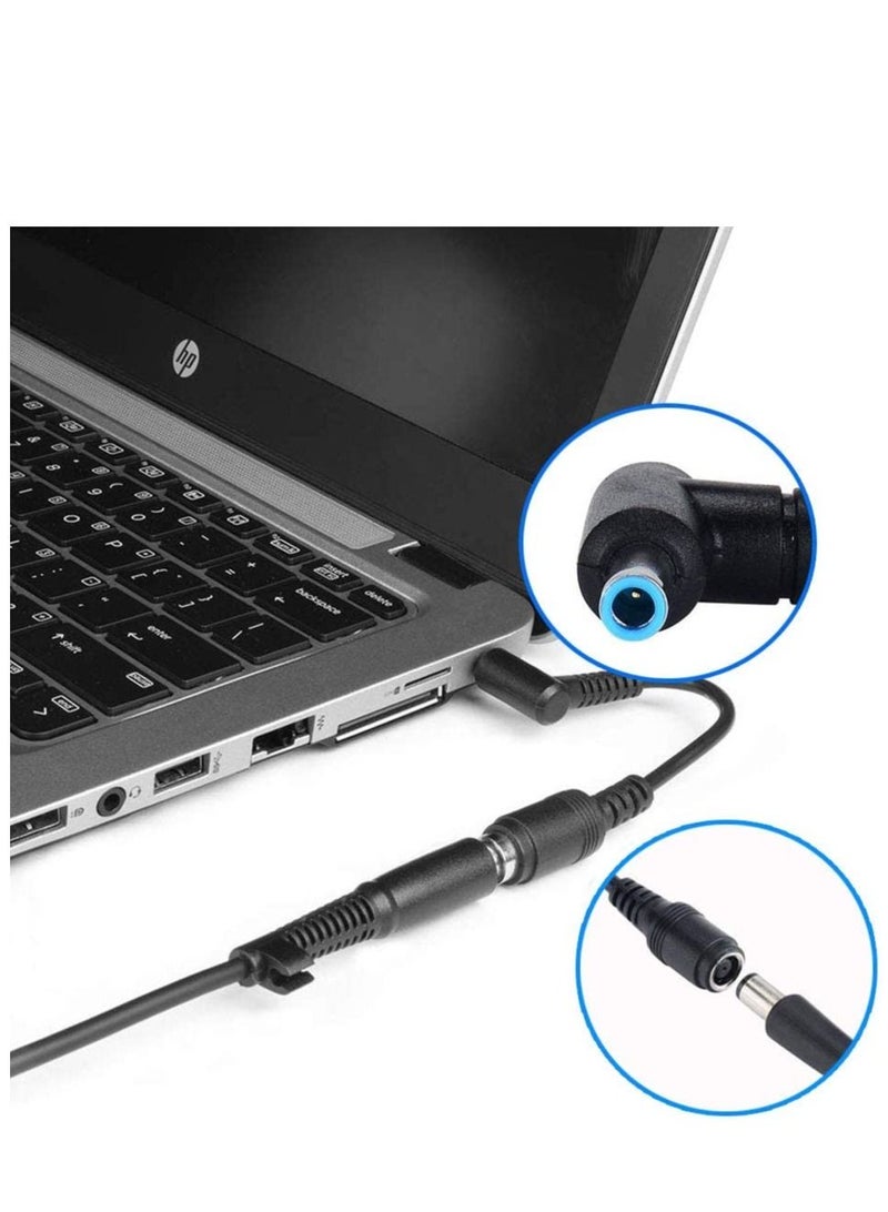 Ntech محول طرف موصل لسلك الطاقة المتردد من Ntech لـ HP Stream Spectre Pavilion Envy EliteBook Split Chromebook ProBooK ProBooK EliteBook Folio Female 7.4x5.0mm إلى 4.5x3.0mm - Image 5