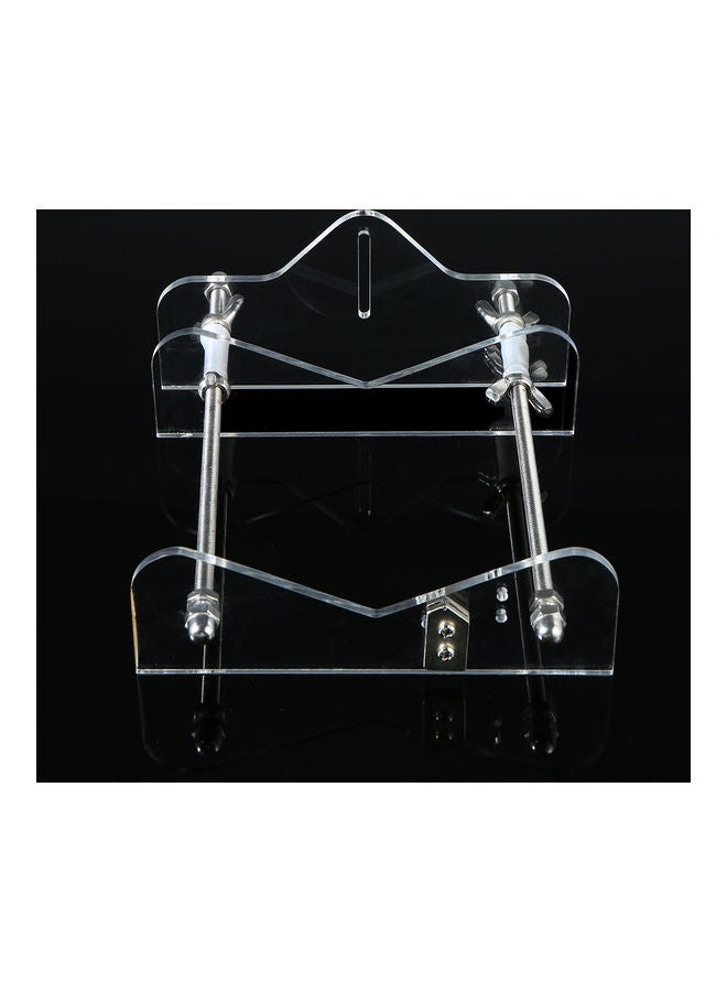 Loquat Acrylic Diy Bottle Cutting Tool With Sandpaper Clear 22.8x5.7x8.5cm - Image 5