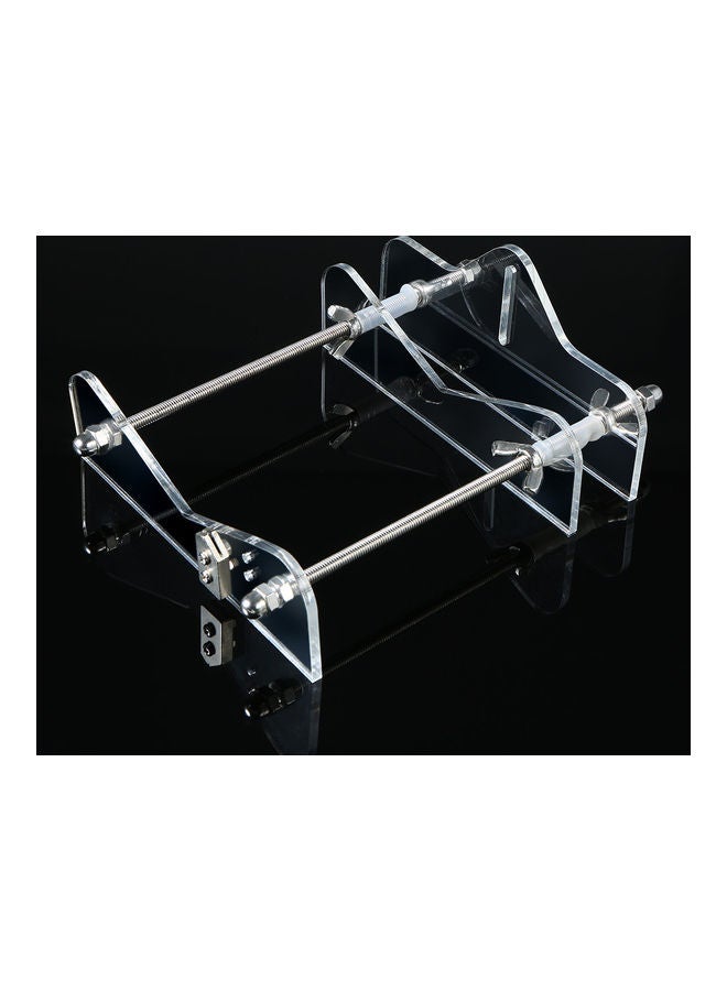 Loquat Acrylic Diy Bottle Cutting Tool With Sandpaper Clear 22.8x5.7x8.5cm - Image 2