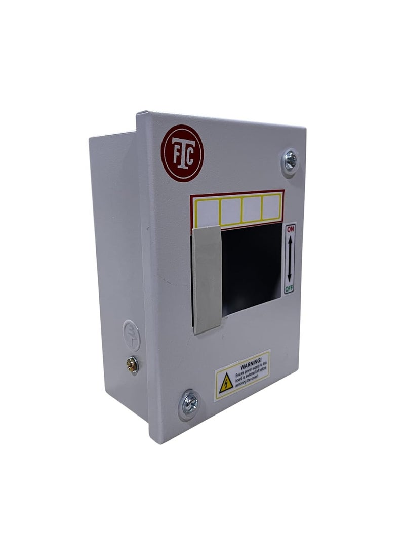 FTC MCB BOX 4 POLE PACK OF 4 PCS  - Image 2
