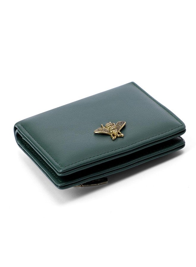 Altally Small Women Wallet RFID Blocking Bifold Pocket Wallet Slim Compact Ladies Purse Mini Wallets For Women (Dark Green) - Image 4
