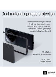 Green Tiger For Xiaomi 13 Ultra NILLKIN Frosted Shield Pro Magnetic Magsafe Phone Case(Black)  - Image 4