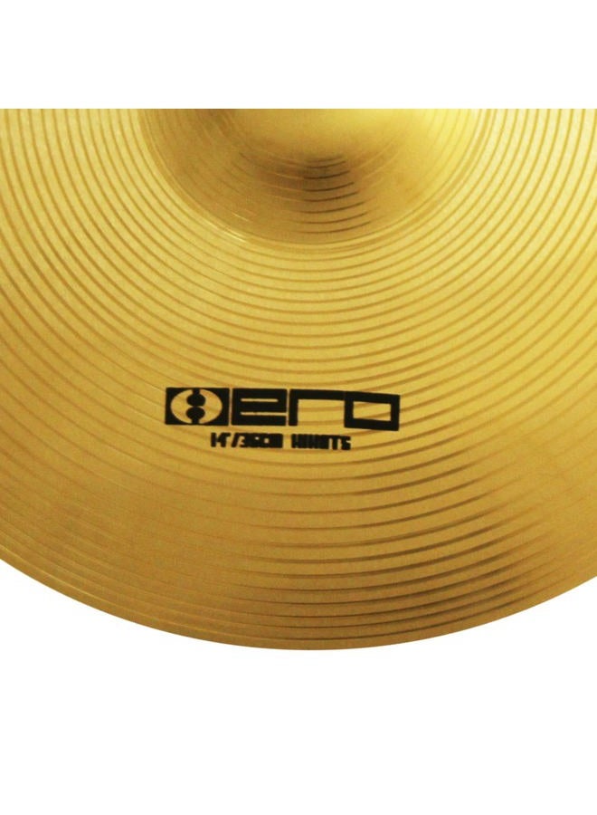 Arborea Cymbal Hi-Hats Cymbal Hero Brilliant Finish Bright Sound 14 Inch Drum High Hats Cymbal For Practice (14"Hi-Hats) - Image 5