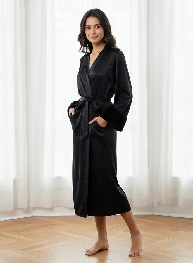 سبلاش فيڤ Robe Midi Length with Belt