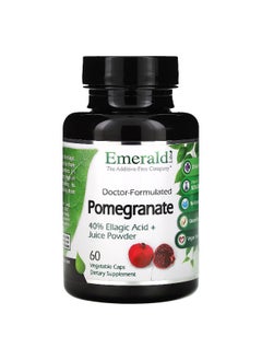 Emerald Laboratories Emerald Laboratories, Pomegranate, 1,450 mg, 60 Vegetable Caps (725 mg per Capsule)  - Image 1