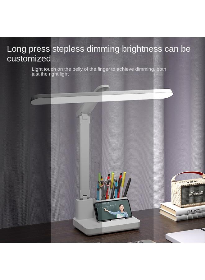 Bluejw Source Manufacturers LED Folding Desk Lamp Bedside Lamp Students Learn Eye Protection Dormitory Reading Lamp Bedroom Atmosphere For A Small Night - Image 3