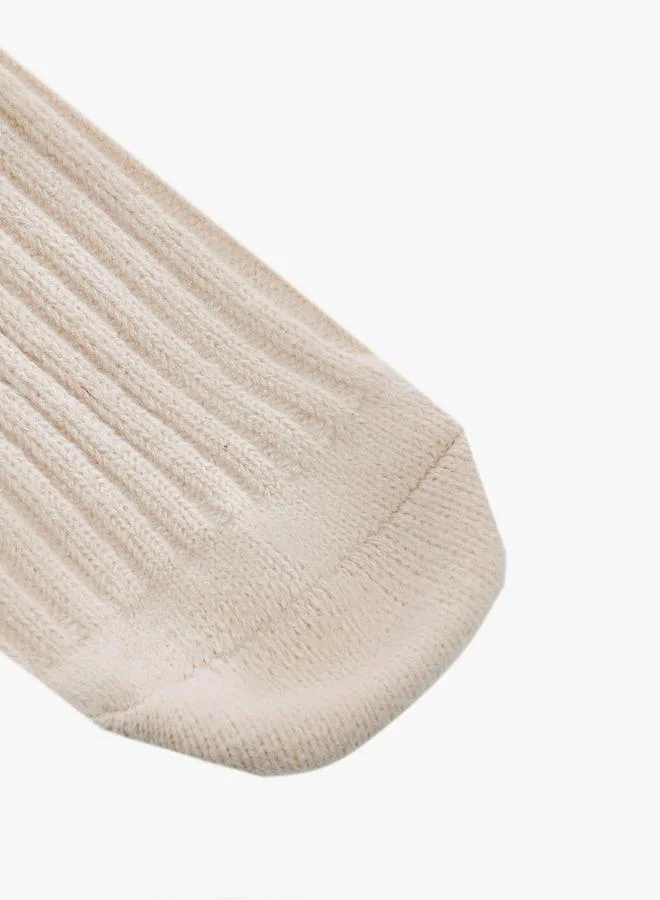 Lee Cooper PINK Pack of 2 Crew Length Non Terry Socks for Women | Best Price UAE