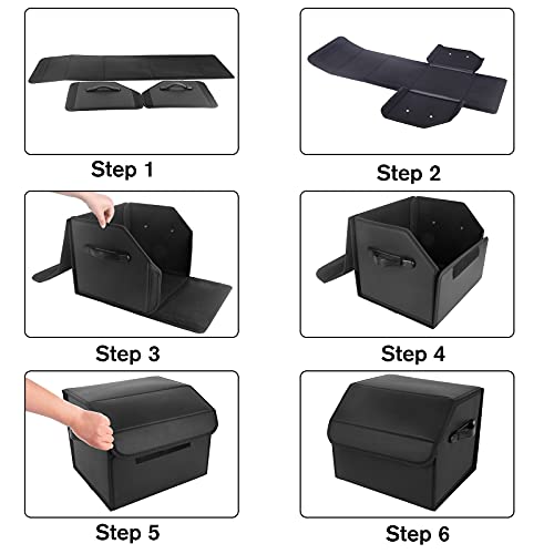 AUTOARK Multipurpose collapsible SUV Trunk Organizer - Car SUV Trunk Storage,AK-138 - Image 2