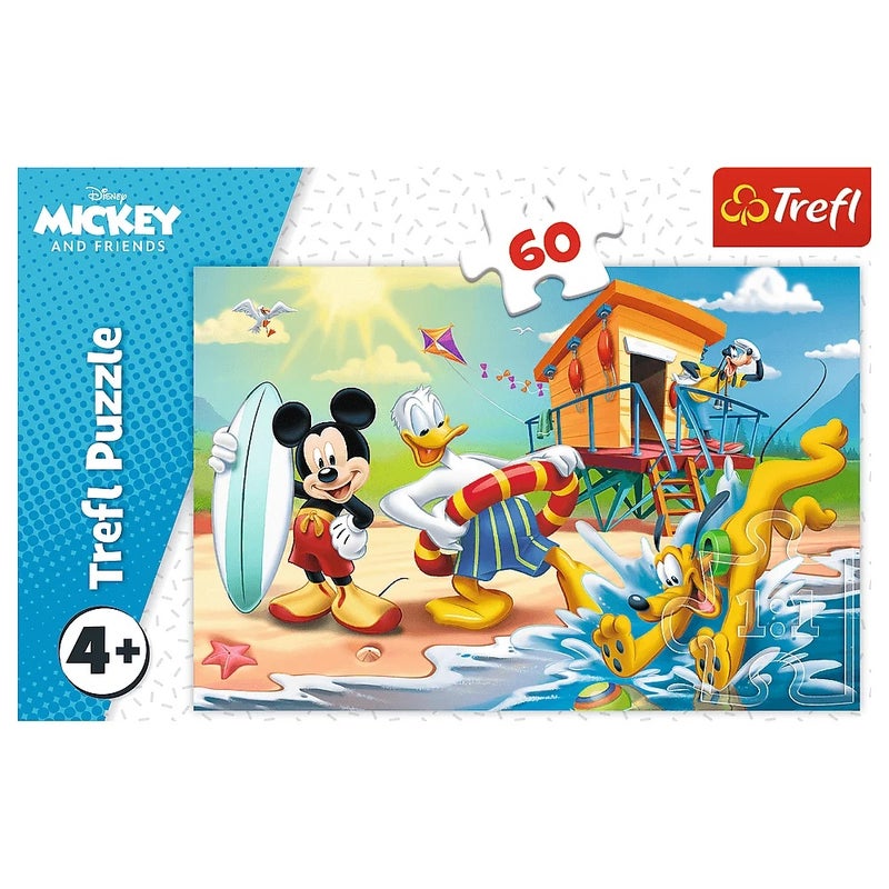 Trefl - Interesting Day for Mickey and Friends Puzzle 60 Pieces - 17359 - Image 3