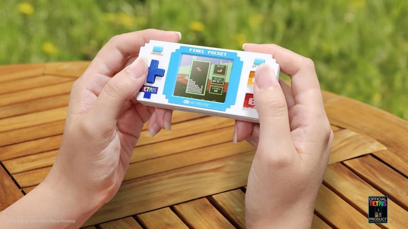 My Arcade Tetris Pixel Player: Officially Licensed Tetris Video Game, 10 Bonus Games, Portable Keychain Game for Kids and Adults - Image 2