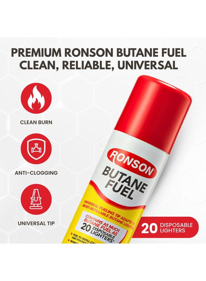 Ronson 99142 وقود البيوتان المتعدد التعبئة، 1.48 أونصة/42 جرام - Image 2