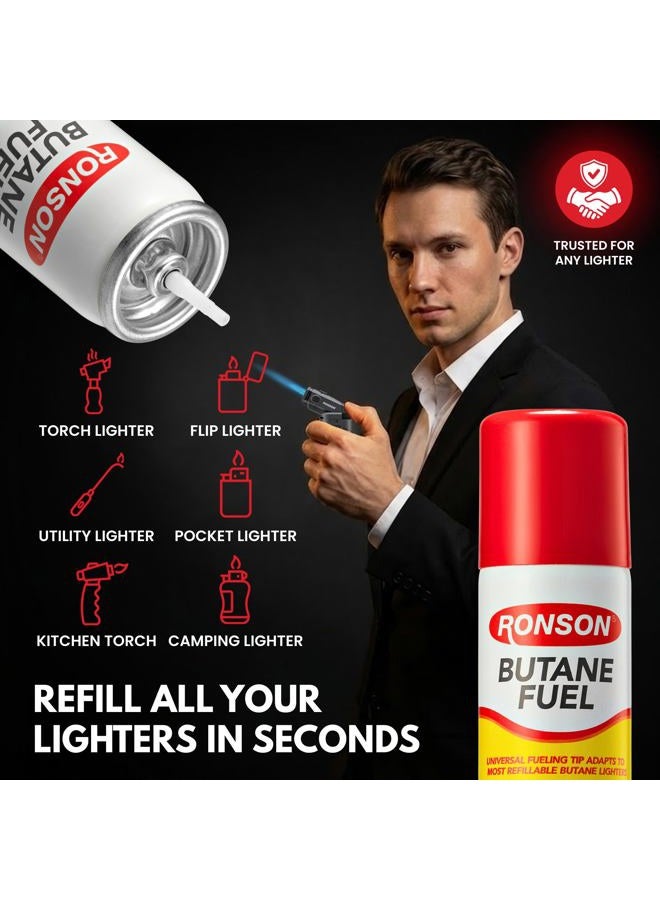 Ronson 99142 وقود البيوتان المتعدد التعبئة، 1.48 أونصة/42 جرام - Image 4