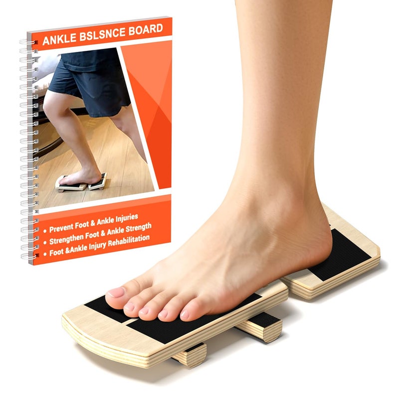 Dacimora Ankle Balance Board & Ankle Strengthener - Non-Slip Axis Board Wobble Board for Physical Therapy, Fast Injury Recovery & Core Strength, 300lbs Capacity - Ideal Balance Trainer for Athletes, Seniors, Home & Gym Use - Image 1