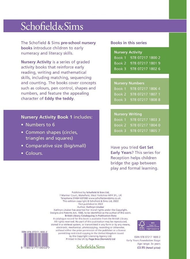 Nursery Activity Book 1 - Image 2