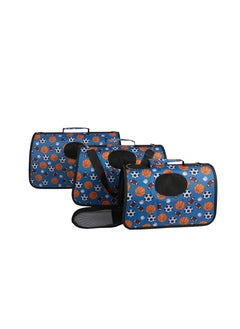 HAPPY PUSS Outdoor Pet Bag: pet handbag, pet shoulder bag, Travel Carrier for cats and dogs. Basketball  design-medium size  - Image 2