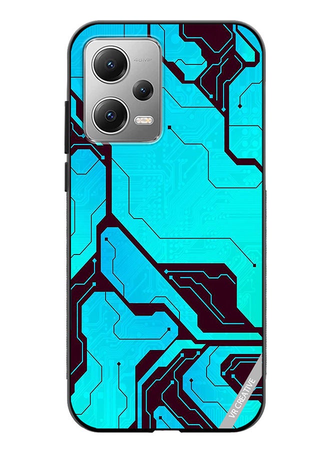 VR CREATIVE Protective Case Cover For Xiaomi Redmi Note 12 Tech A-02 Design Multicolour - Image 1