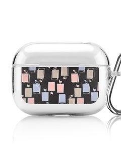 Classic Clear printed Case for Apple AirPods Pro 2nd Generation Thin Transparent Cover [Designed for Apple AirPods Pro 2nd Generation] - Fragrant Perfume