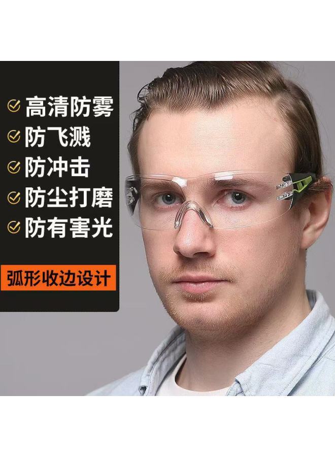 Labor Protection Gl Hd Windproof Dustproof Goggles Polished Cutting Impact Protection Gl
