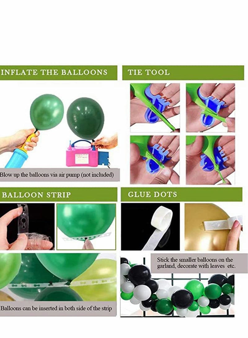 NIBEMINENT Soccer Party Decorations Supplies, 94pcs, Sports Theme, Theme Banner, Cake Toppe - Image 5