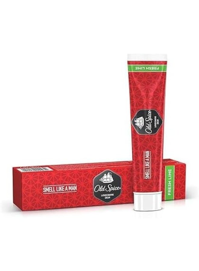 أولد سبايس كريم حلاقة أولد سبايس بالمسك 70 جرام - Image 1