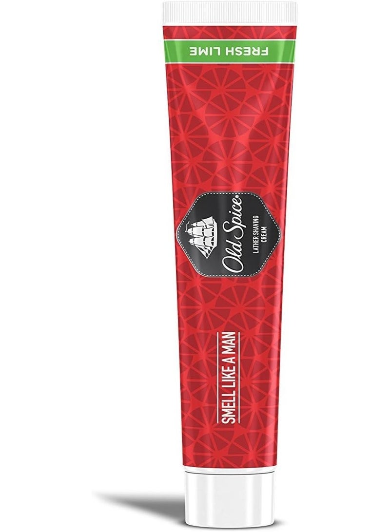 أولد سبايس كريم حلاقة أولد سبايس بالمسك 70 جرام - Image 3