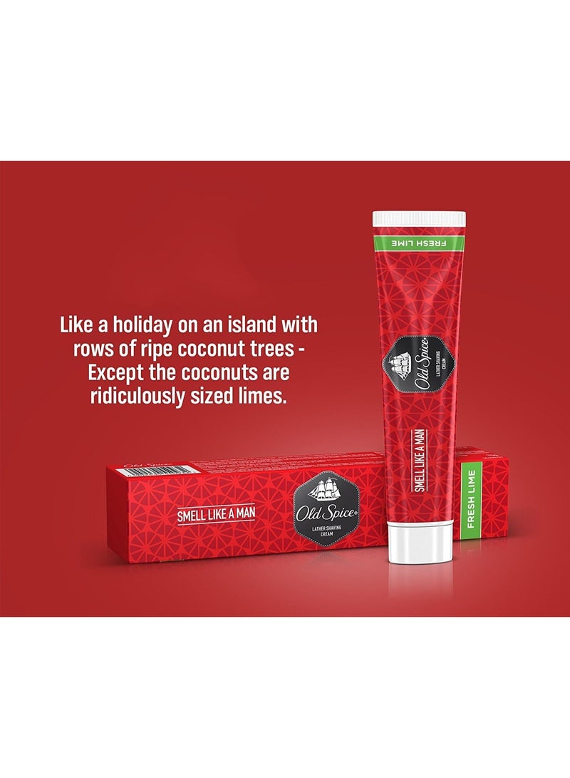 أولد سبايس كريم حلاقة أولد سبايس بالمسك 70 جرام - Image 4