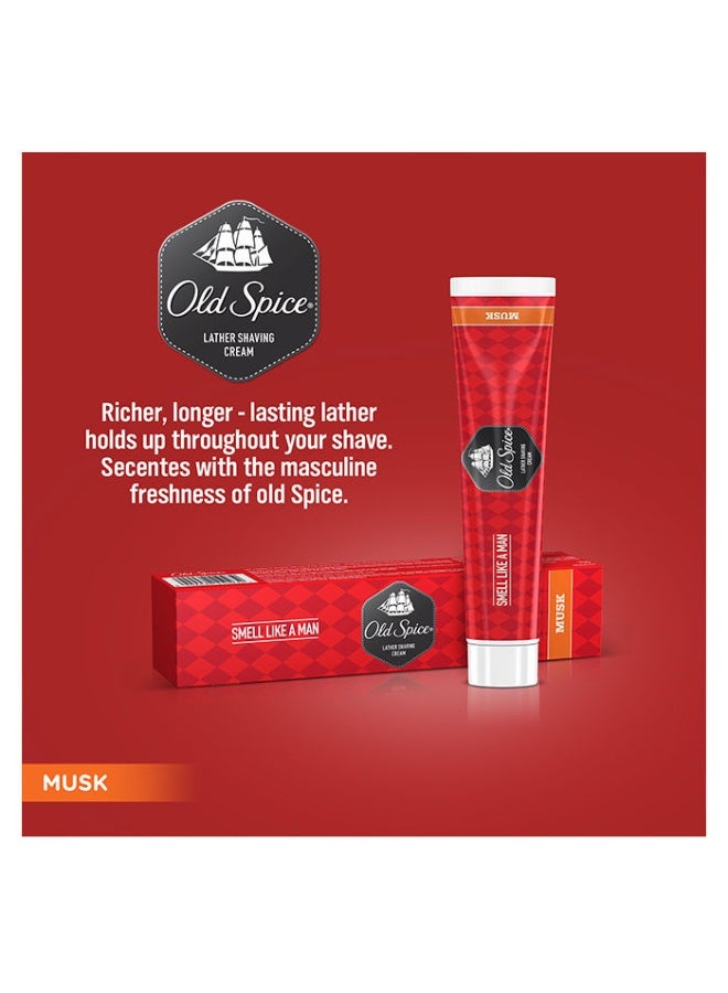 Old Spice Shaving Cream Musk 70Gm - Image 4
