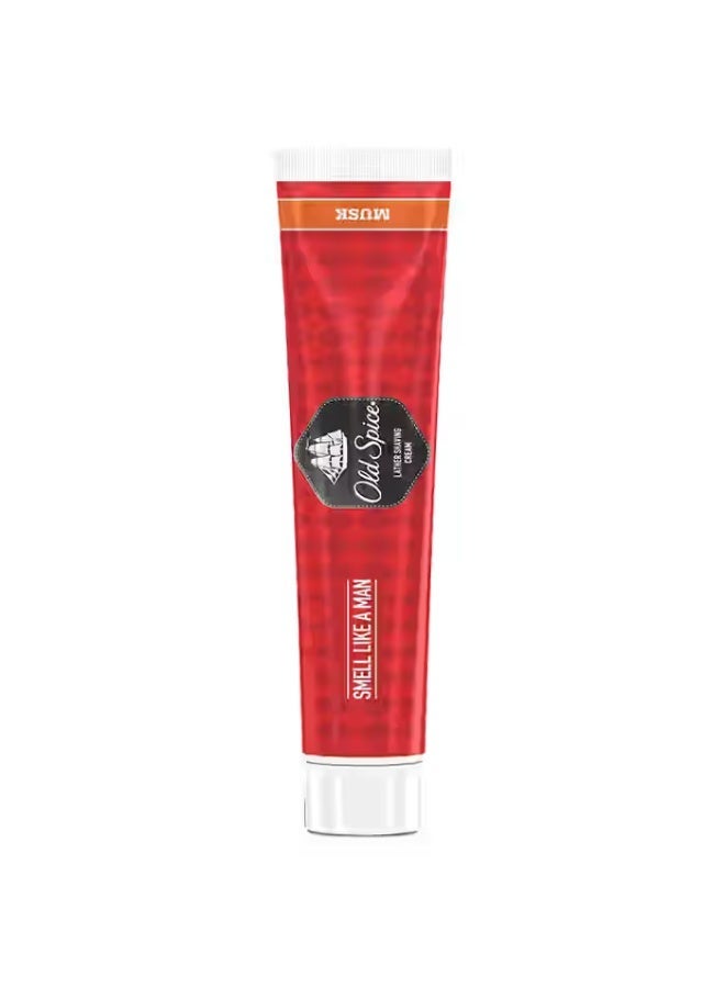 Old Spice Shaving Cream Musk 70Gm - Image 1