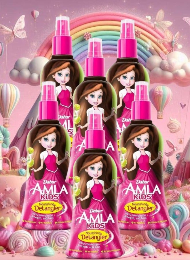 دابر 6 قطع املا مغذي لفك تشابك الشعر للأطفال 200مل - Image 1