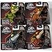 Jurassic World 2022 Snap Squad Attitudes Set of 4 Figures Tyrannosaurus Rex Spinosaurus Mosasaurus Stegosaurus from GXW58956C Release - Image 2