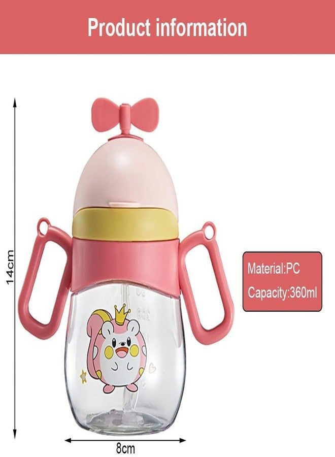 Alya The Cheeky Kidzz Baby Unbreakable Sipper Bottle Cup/Mug Learning Sippy BPA Free Anti Spill Sippy Cup Dust-Proof Sippy Cup with Twin Handles Sipper for Toddlers/Infants/Babies (Design 37) - Image 3