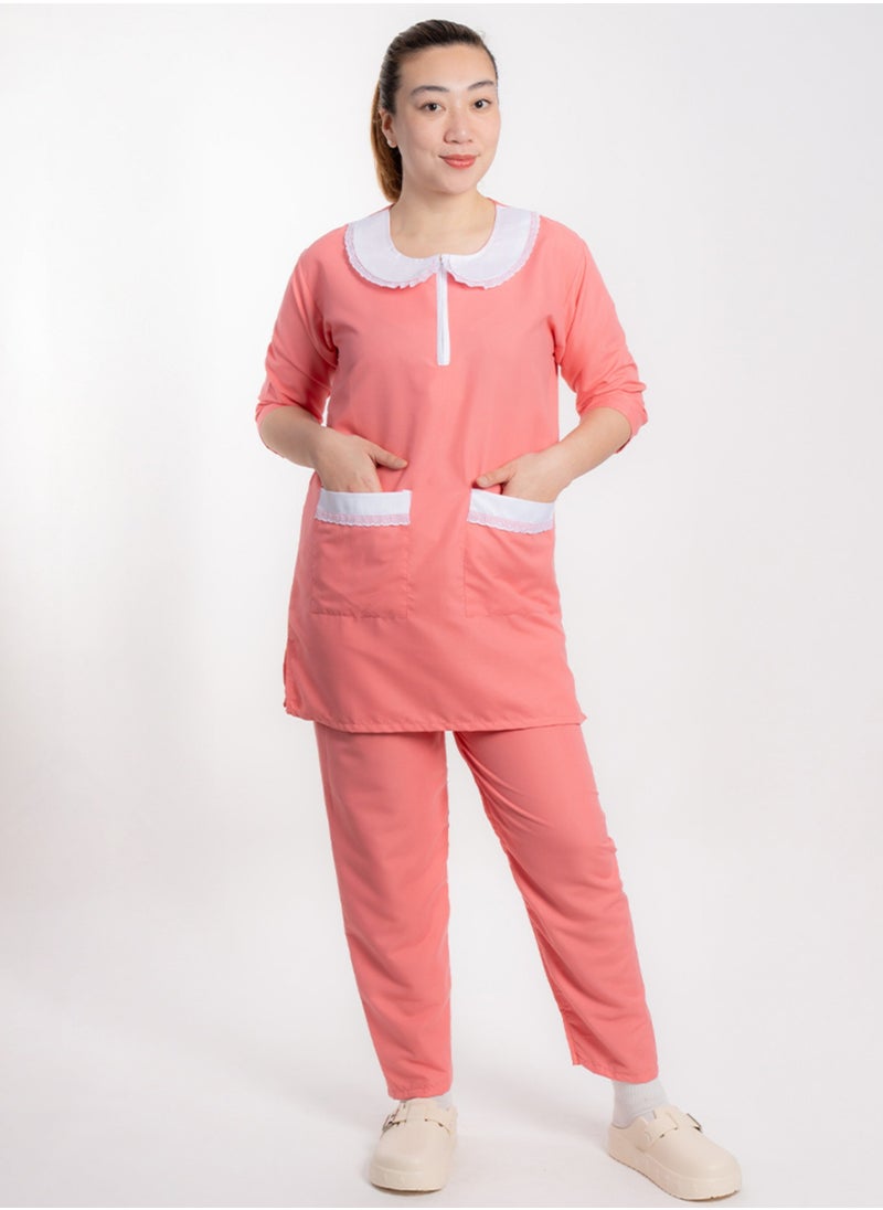 abshir - Housemaid uniform with zipper - Image 1