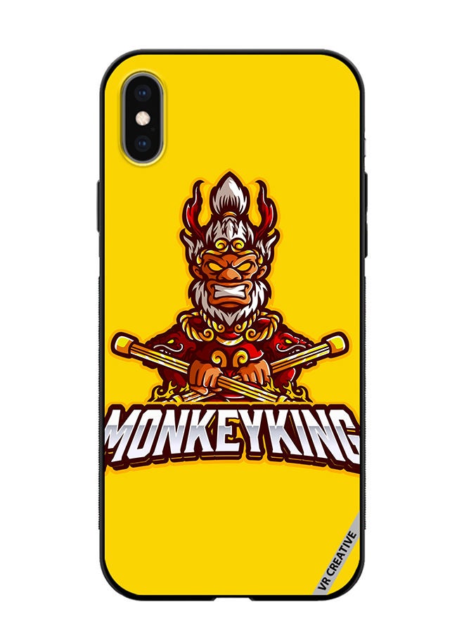 VR CREATIVE Protective Case Cover For Apple iPhone X/XS Monkey King Design Multicolour - Image 1