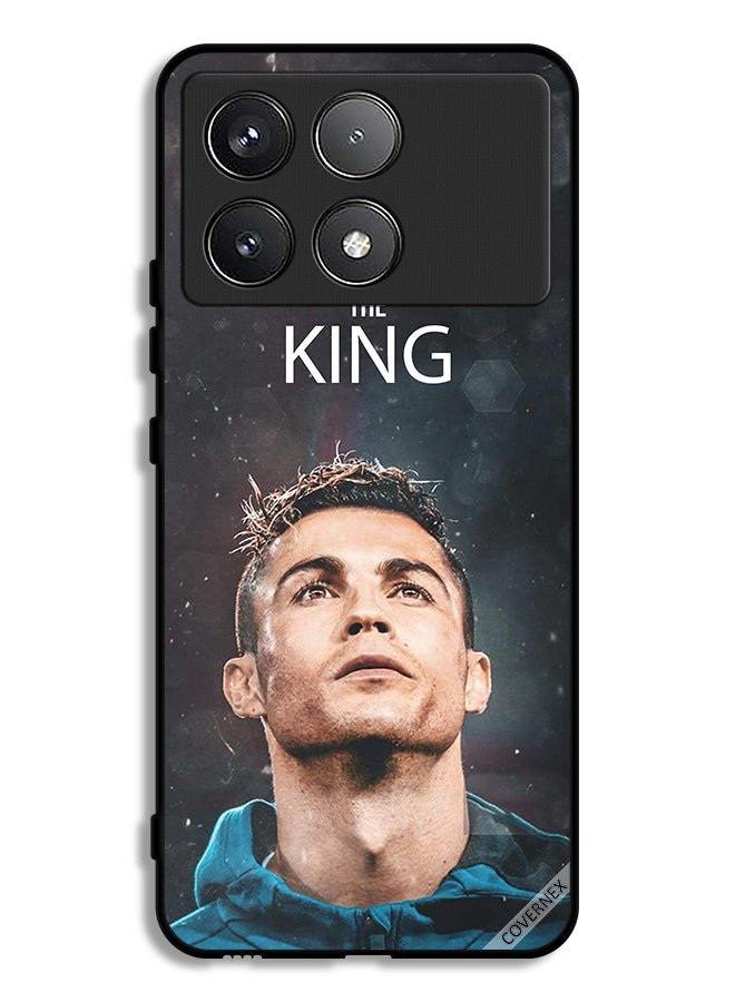 Covernex Xiaomi Redmi K70 Pro Protective Case Cover Ronaldo The King - Image 1