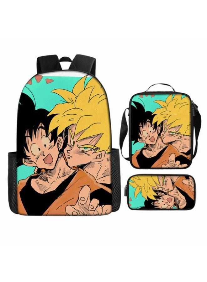 عام حقيبة ظهر مطبوعة عالمية مشتركة - مجموعة حقائب ظهر من ثلاث قطع (متوفرة للطلاب والأطفال والأصدقاء في النزهايات وتسلق الجبال وما إلى ذلك) - 83 - Image 5