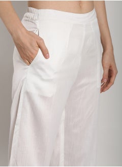 Abhishti Straight pant - Ivory  - Image 2