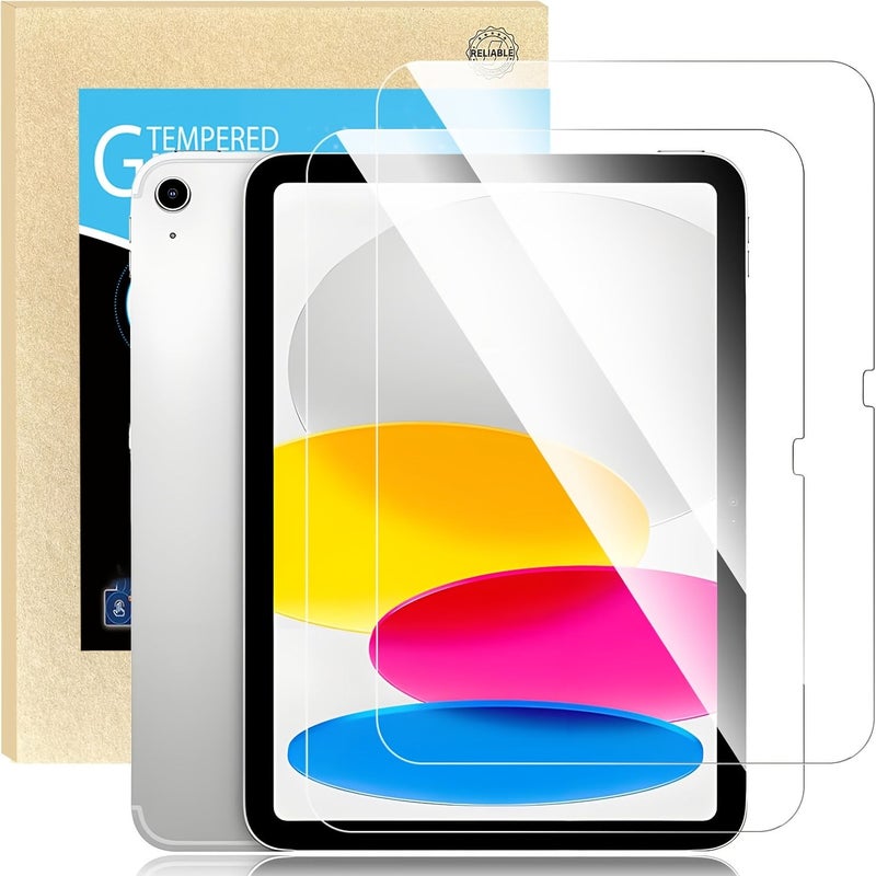 2 Pack Tempered Glass Screen Protector for iPad Air 11 2025 M3 Scratch Resistant Bubble Free HD - Image 2
