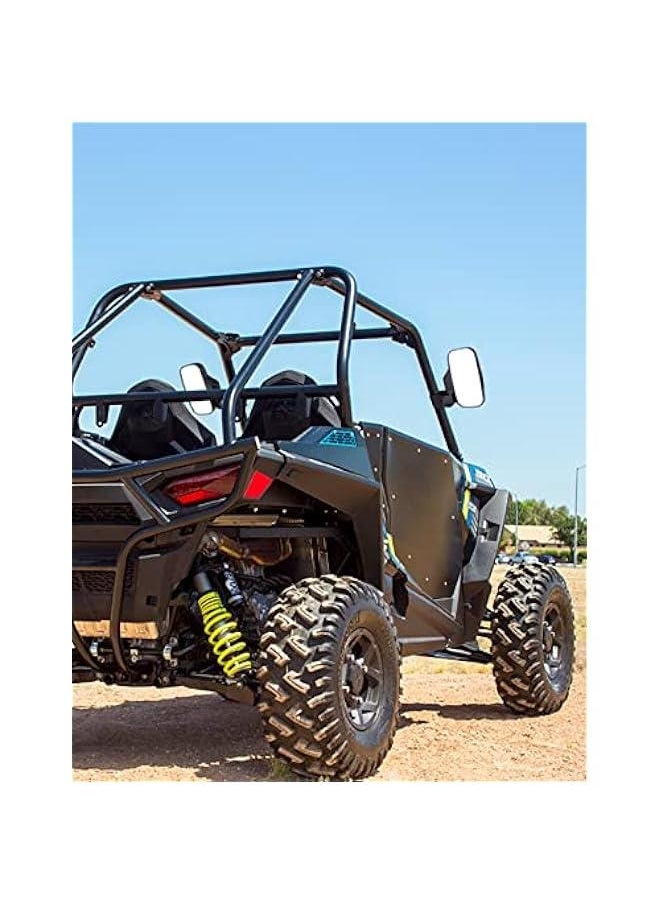 Arabest - UTV Mirrors - Side Mirror for 1.6 to 2 Roll Cage, Compatible with Polaris RZR 900 1000 Can Am Kawasaki Mule Rhino YXZ Zforce Pioneer, Tempered Glass, Impact Resistant - Image 1