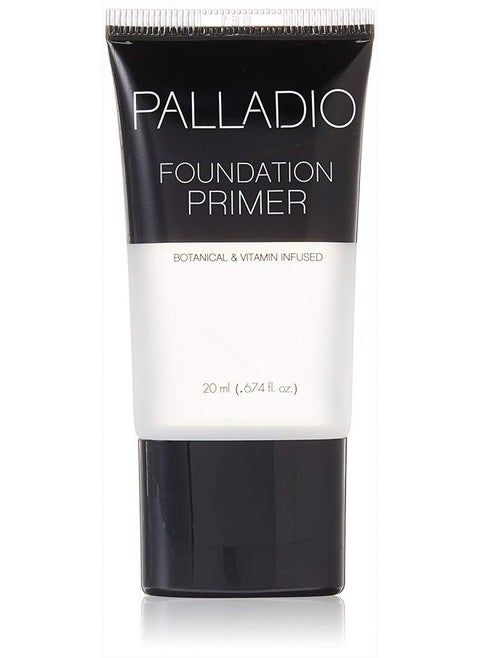 Foundation Primer, Lightweight and Velvety Primer with Aloe Vera and Chamomile, Wear Alone or As Foundation Base, Minimizes Fine Lines and Pores, Helps Makeup Last Longer, 0.674 oz
