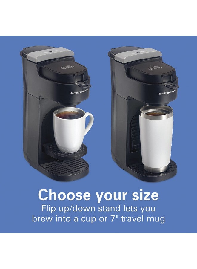 هاملتون بيتش التجارية ماكينة تحضير قهوة هاميلتون بيتش "ذا سكوب" سريعة التحضير، بسعة 8 أكواب - 14 أونصة، تُحضّر في دقائق، لون أسود (47620)، الجيل التالي - Image 3